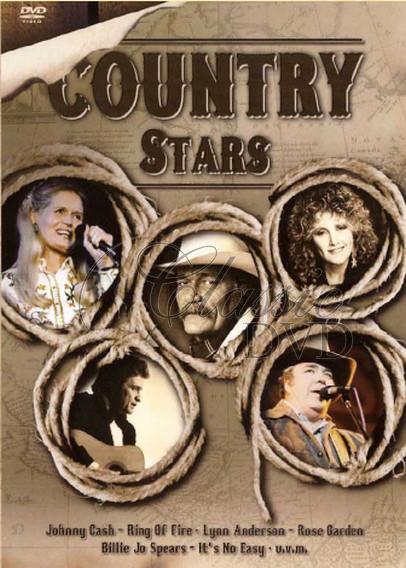 COUNTRY STARS - Ed Bruce, Lynn Anderson, Dave Dudley, Lacy Dalton, Johnny Cash (DVD)