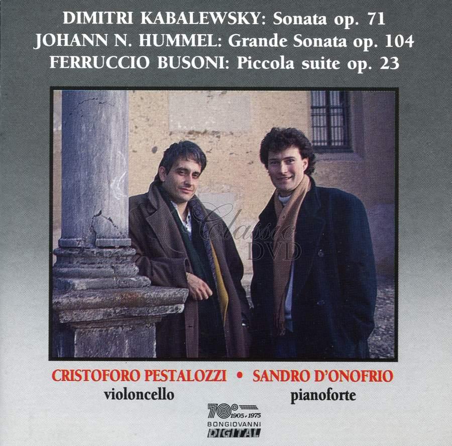 KABALEVSKY.HUMMEL.BUSONI - Sonatas (CD)