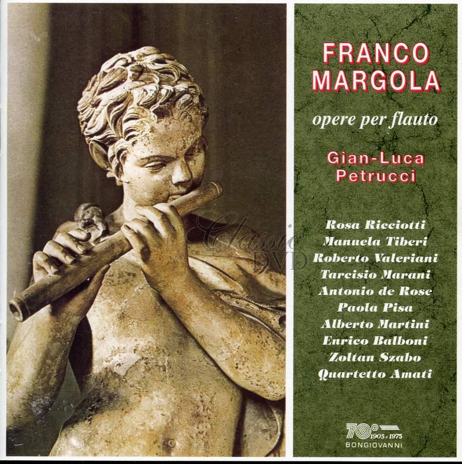 MARGOLA, FRANCO - Opere Per Flauto (CD)