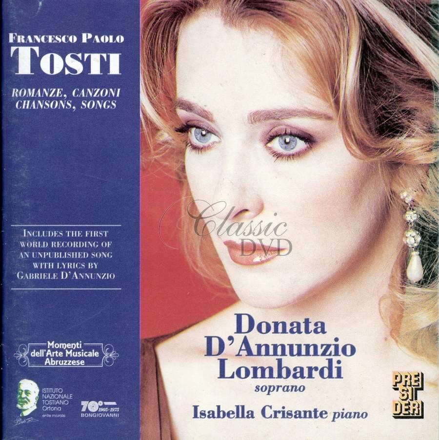 TOSTI - Romanze, Canzoni (CD)