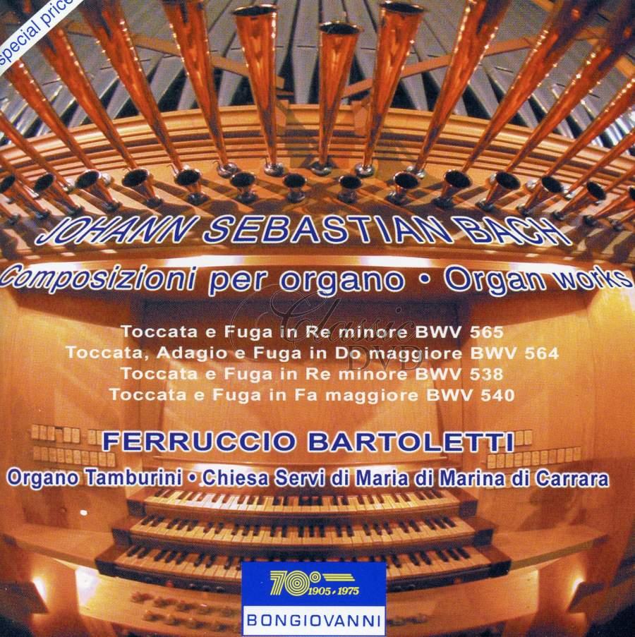 BACH - Organ Works (CD)