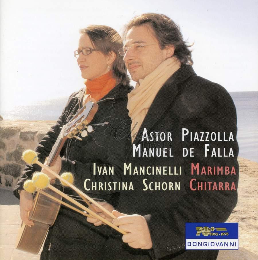PIAZZOLLA.FALLA - Music For Marimba & Guitar (CD)