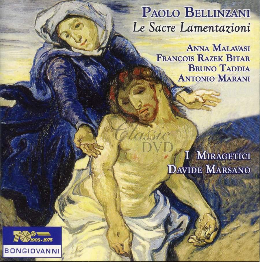 BELLINZANI,P.: Le Sacre Lamentazioni (CD)