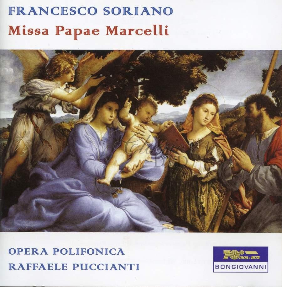 FRANCESCO SORIANO - Missa Papae Marcelli (CD)