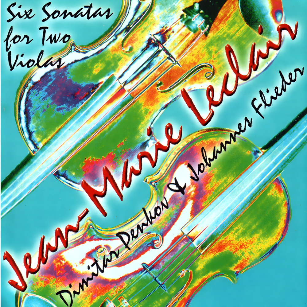Jean-Marie Leclair - Six Sonatas for Two Violas (CD)