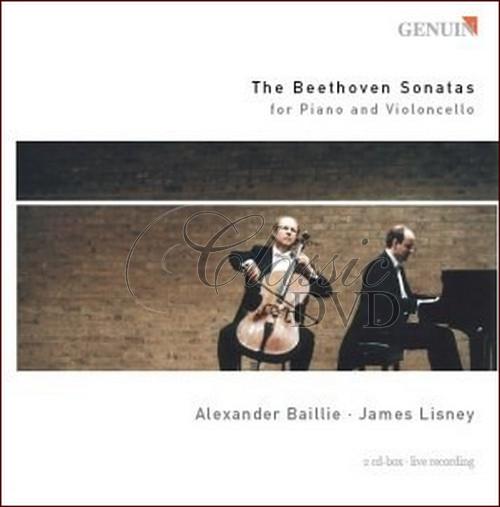 BEETHOVEN,L.V.: Sonatas for Piano and Violoncello (2CD)