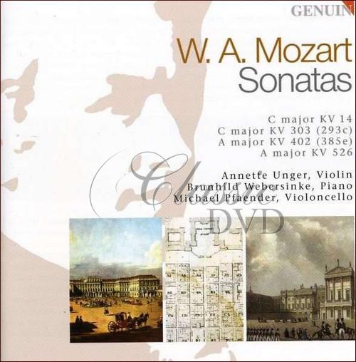 MOZART,W.A.: Sonatas (CD)
