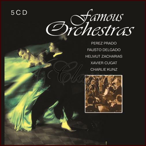 FAMOUS ORCHESTRAS: The Best Of - DÁRKOVÁ EDICE (5CD)