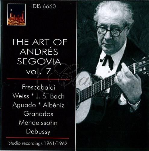The Art of Andres Segovia, Vol. 7 (CD)