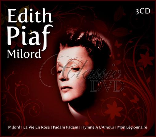 EDITH PIAF: Milord - DÁRKOVÁ EDICE (3CD)