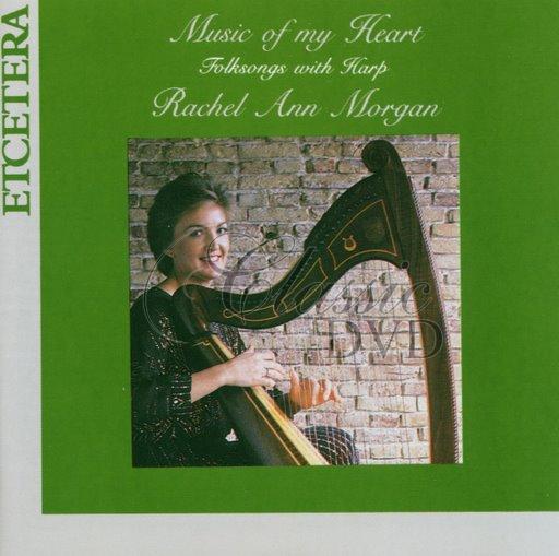 LIDOVÉ PÍSNĚ PRO HARFU: Music of my Heart (Morgan) (CD)