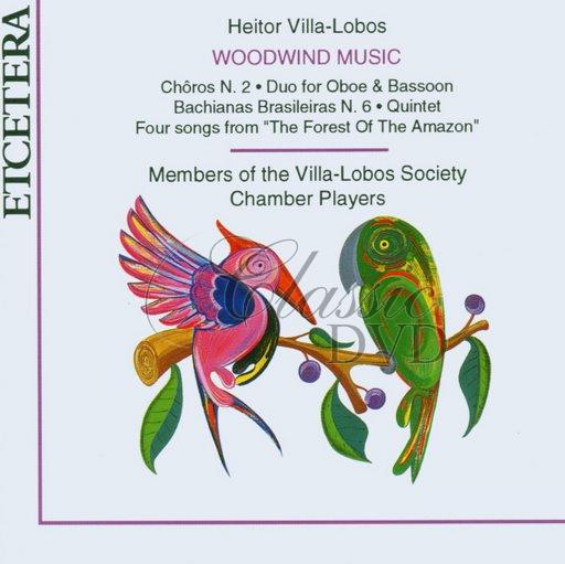 VILLA-LOBOS,H.: Woodwind Music (CD)