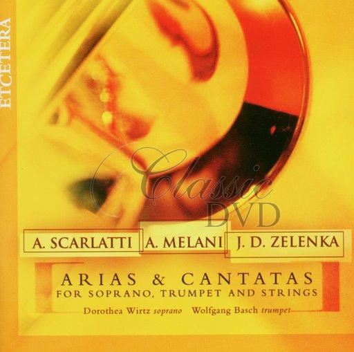 SCARLATTI-MELANI-ZELENKA: Árie a kantáty (CD)