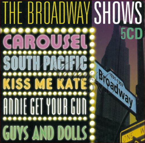 THE BROADWAY SHOWS: The Best Of - DÁRKOVÁ EDICE (5CD)