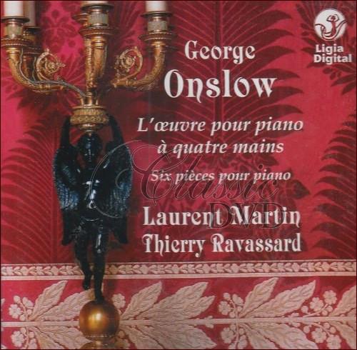 ONSLOW,G.: Piano Works 4 Hands - Six Pieces Pour Piano (CD)