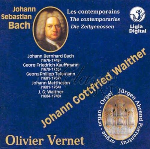 Johann Gottfried Walther: Les contemporains de Johann Sebastian Bach (CD)