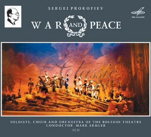 PROKOFIEV,S.: War and Peace - Vojna a mír (3CD)