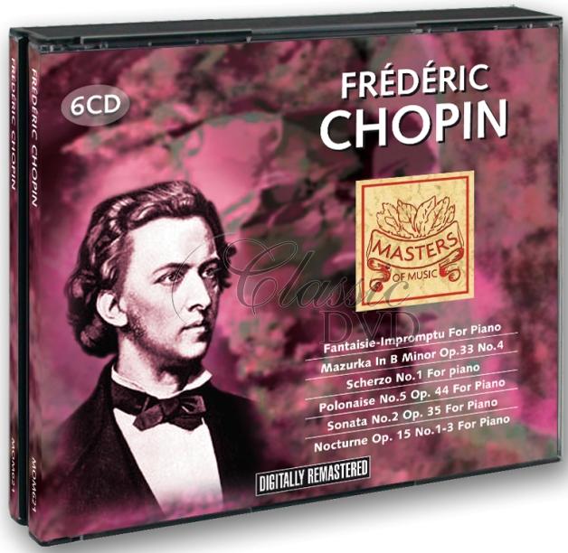 CHOPIN,F.: Skladby pro klavír - historické nahrávky (6CD)