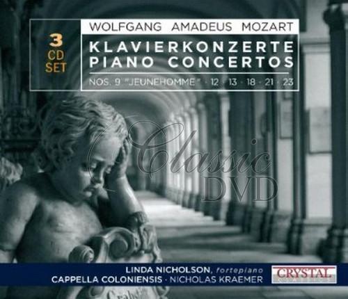 MOZART,W.A.: Piano Concertos (3CD)