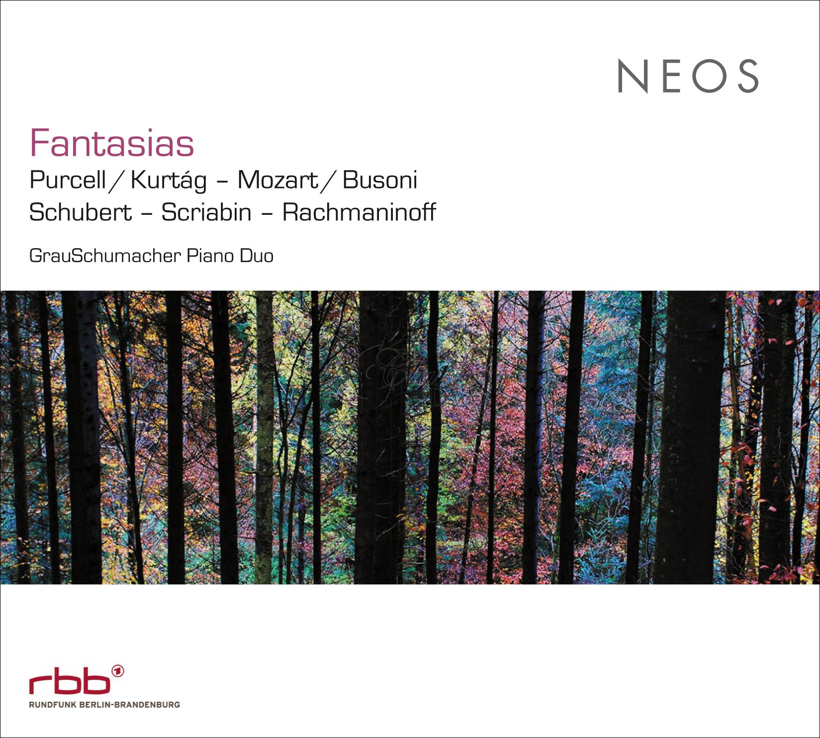 Purcell / Kurtág - Mozart / Busoni - Schubert - Scriabin Rachmaninoff - Fantasias (CD)