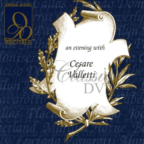 CESARE VALLETTI: An evening with - Recitals (CD)
