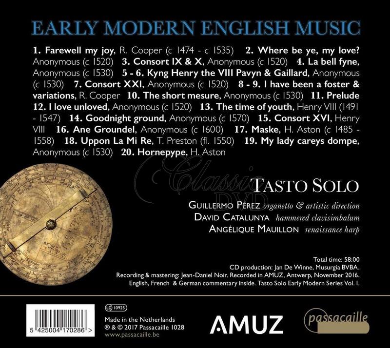 Early Modern English Music 1500 - 1550 (CD)