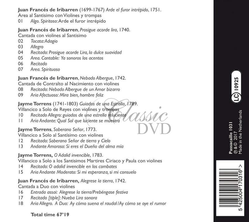Arde el Furor - 18th century Andalusian Music (CD)