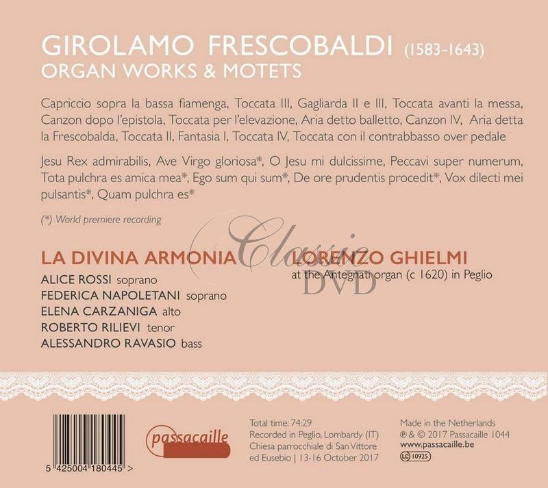 Frescobaldi: Organ Works & Motets (CD)
