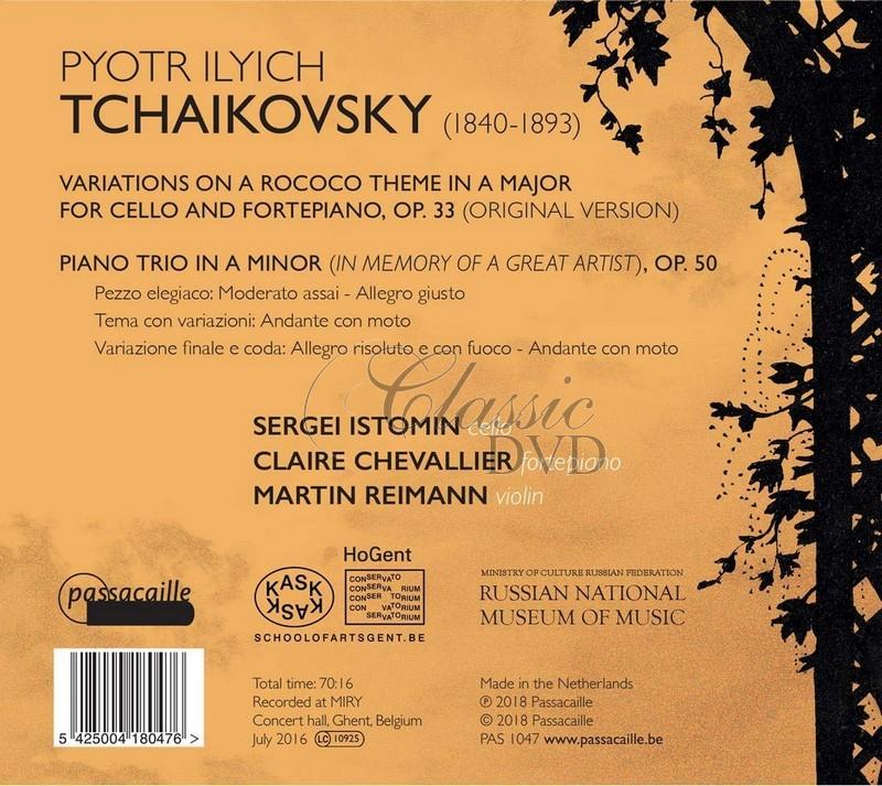 Tchaikovsky: Piano Trio & Rococo Variations (CD)