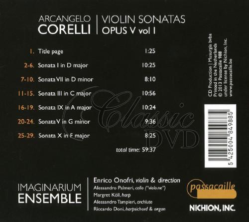 Arcangelo Corelli - Violin Sonatas Op. 5 (CD)