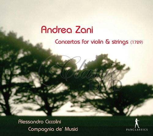 ZANI,A.: Concertos for Violin & Strings (CD)