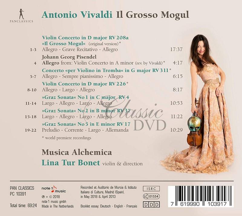 Vivaldi: Il grosso mogul – Violin Concertos & Sonatas (CD)