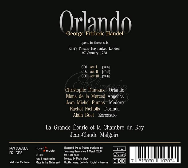 Handel: Orlando (3CD)