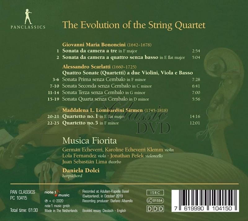 The Evolution of the String Quartet (CD)
