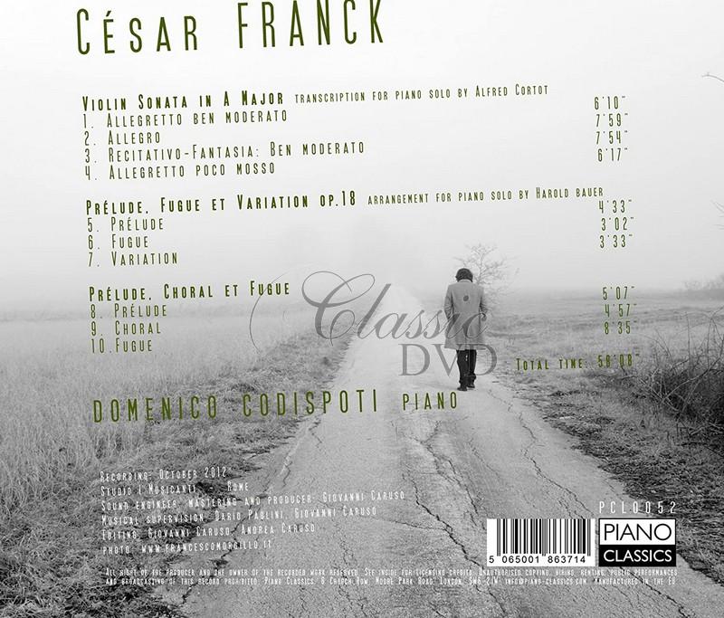 Franck: Violin Sonata in A major, Prelude, Fugue et Variation Op. 18, Choral et Fugue (CD)
