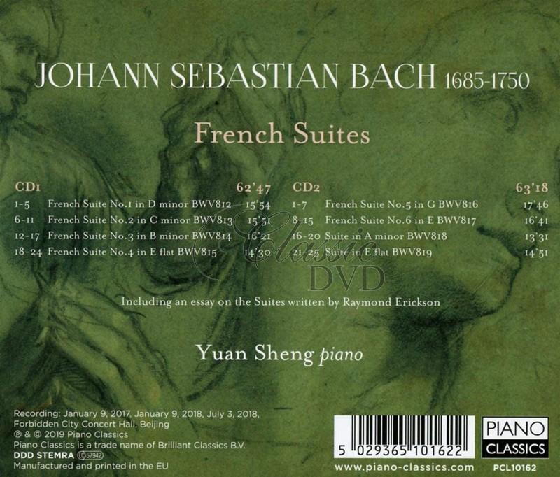 Bach: French Suites. Yuan Sheng (2CD)