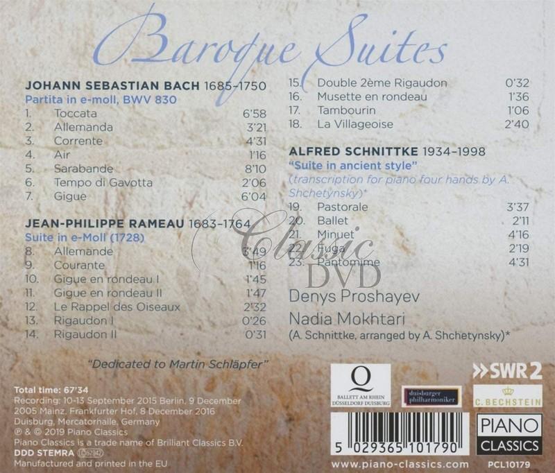 Bach / Rameau / Schnittke: Baroque Suites (CD)