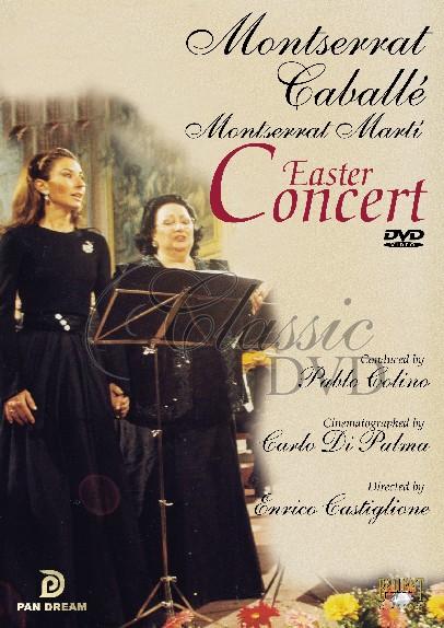 MONTSERRAT CABALLÉ & Montserrat Marti: Velikonoční koncert - Easter Concert (DVD)