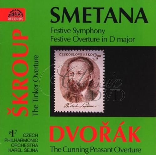 Škroup, F./Dvořák, A. Triumfální symfonie, Slavnostní předehra (CD)