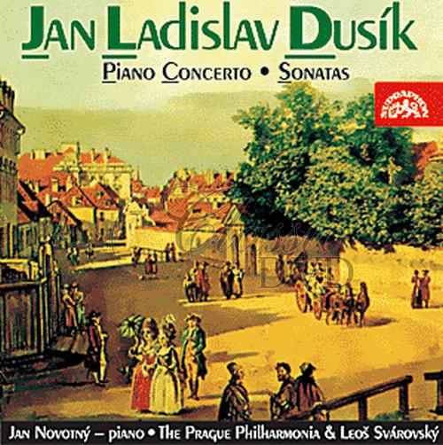 DUSIK,J.L.: Klavírní koncert Es dur, Sonáty fis moll a As dur / Novotný, PKF/Svárovský (CD)