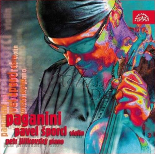 Šporcl, P. Paganini, N. Caprice, Sonáta e moll, Le Streghe, Moto perpetuo (CD)