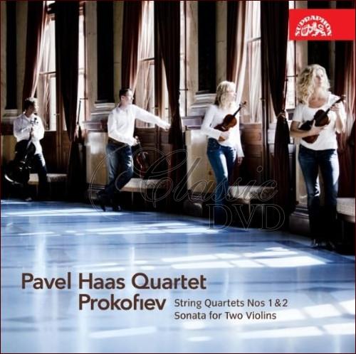 Prokofjev, S. Smyčcové kvartety č. 1 a 2, Sonáta pro dvoje housle (CD)