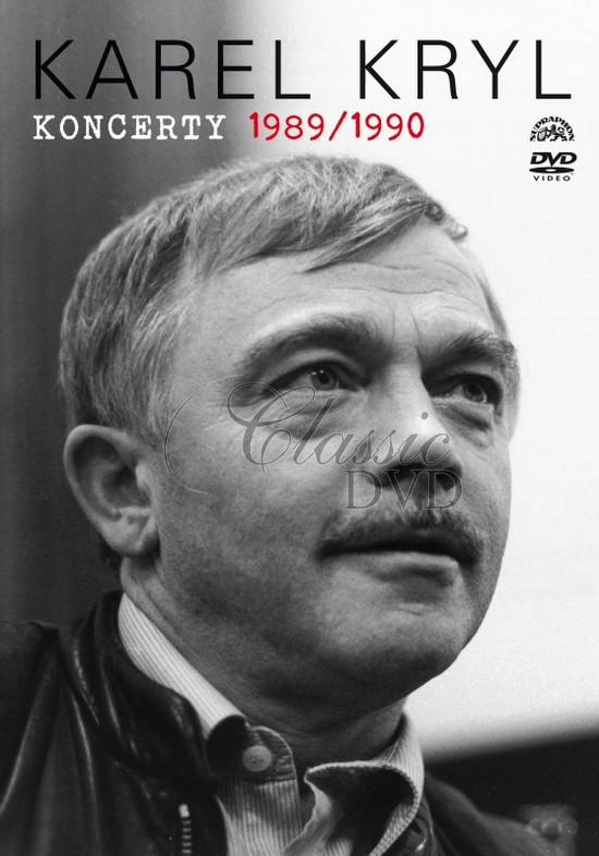 KAREL KRYL - Koncerty 1989/1990 (DVD)