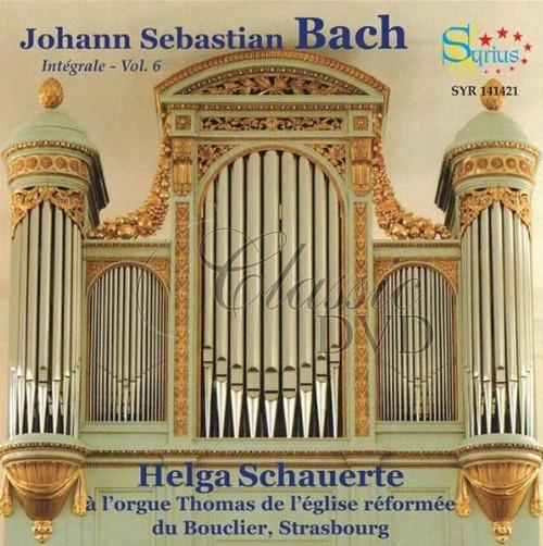 BACH,J.S.: Integrale De L'Oeuvre D'Orgue Vol.6 (CD)