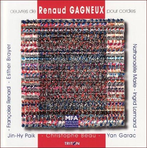 GAGNEUX,R.: Oeuvres pour Cordes (CD)