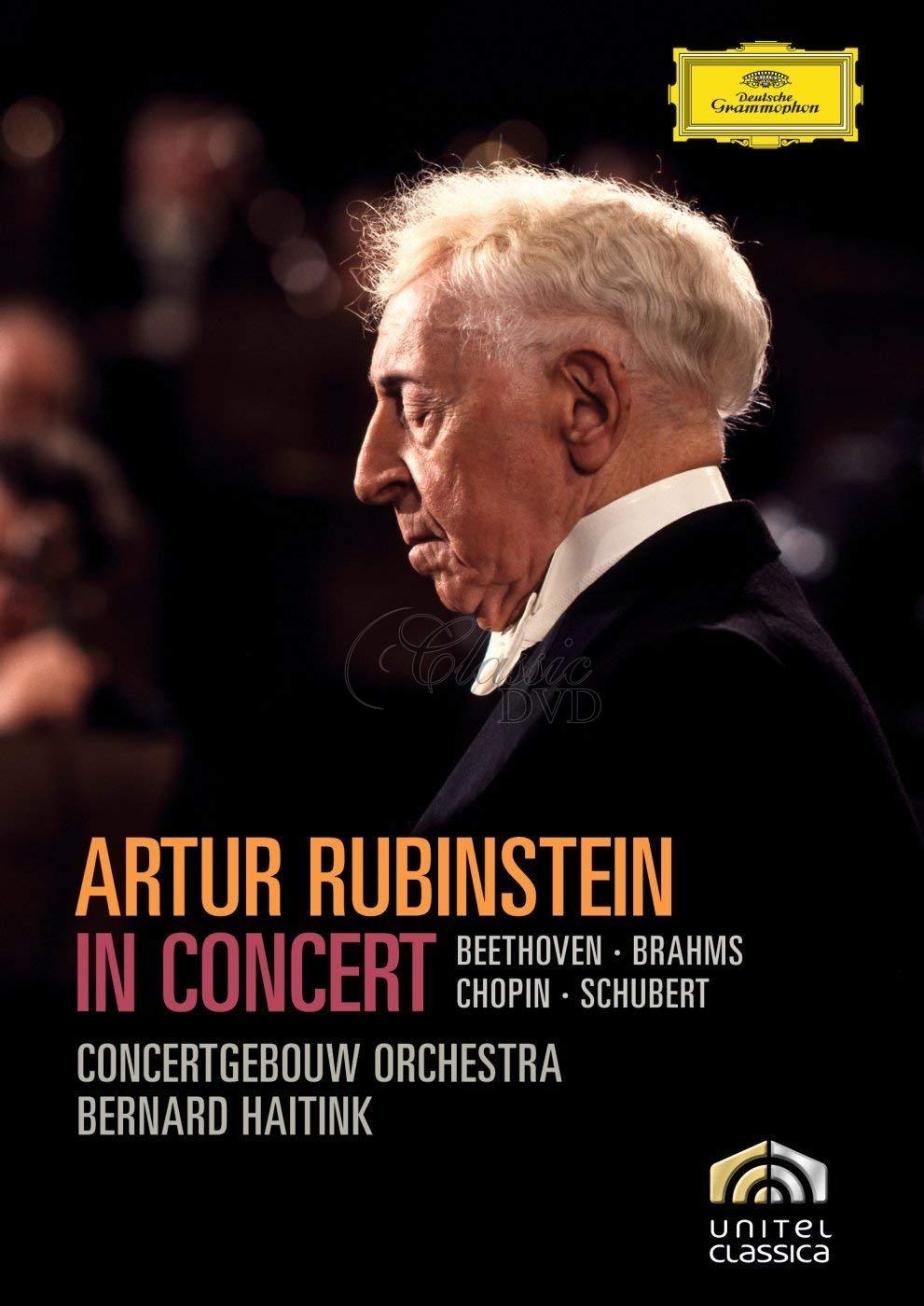 BEETHOVEN. BRAHMS - Rubinstein In Concert (DVD)