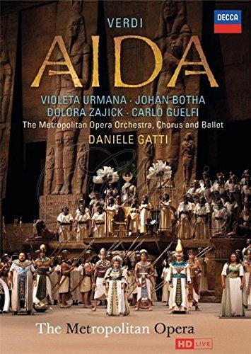 VERDI GIUSEPPE - Aida - Violeta Urmana, Johan Botha, Dolora Zajick, Metropolitan Opera, Daniele Gatti (2DVD)