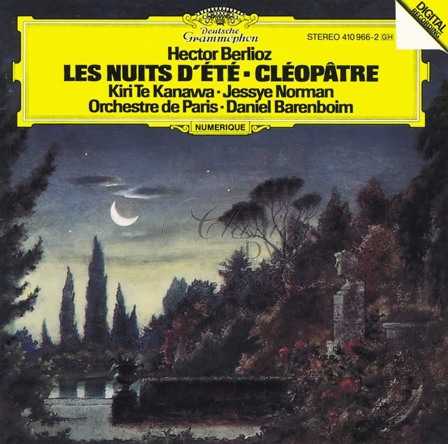 BERLIOZ HECTOR - Les Nuits Dżete/La Morte. Kanawa Kiri Te/Norman Jess (CD)