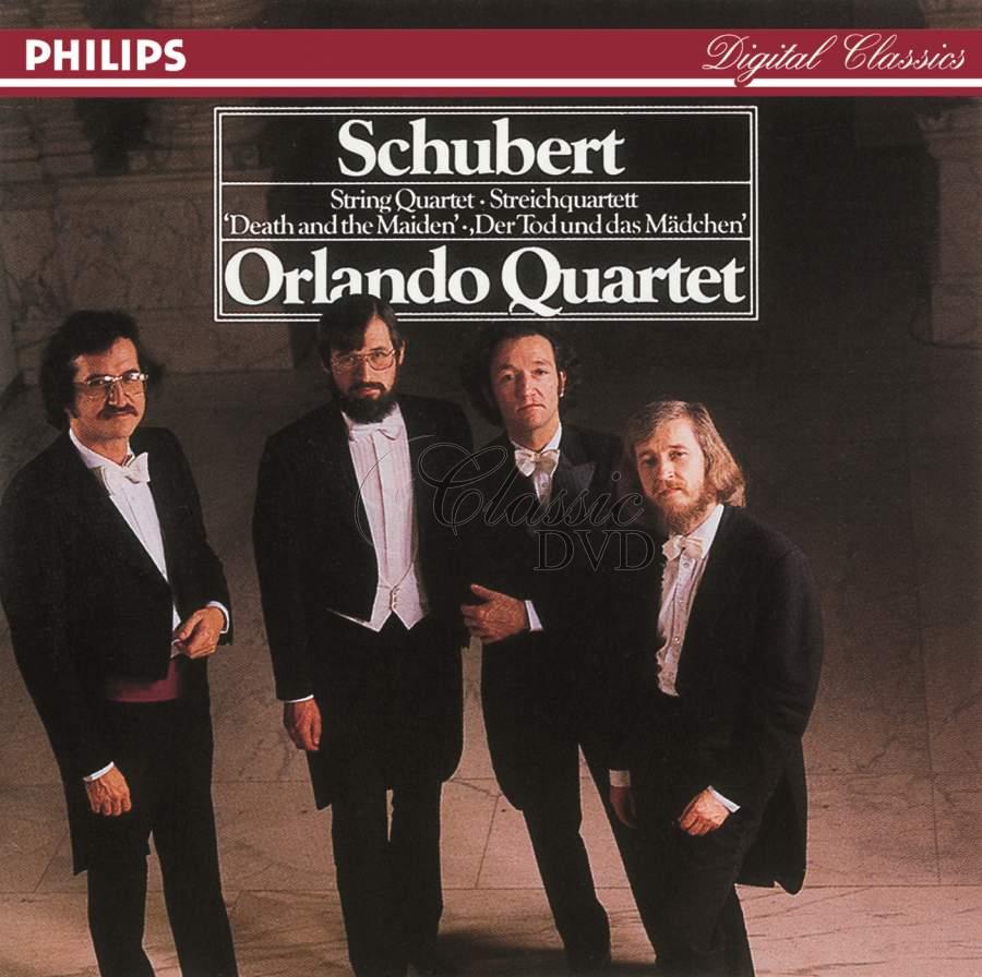 SCHUBERT FRANZ - Smyccovy Kvartet D-Moll. Orlando Quartett (CD)