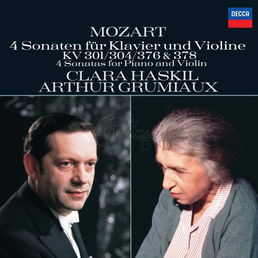MOZART WOLFGANG A. - Son.Pro Kl.301,304,376,378. Haskil/Grumiaux (CD)